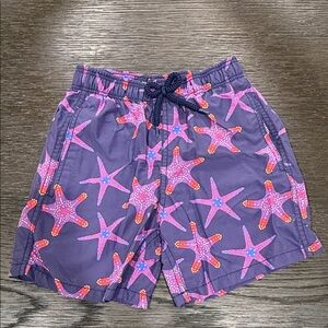 Starfish Print Swim Shorts